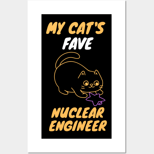 My cat's fave nuclear engineer Wall Art by SnowballSteps